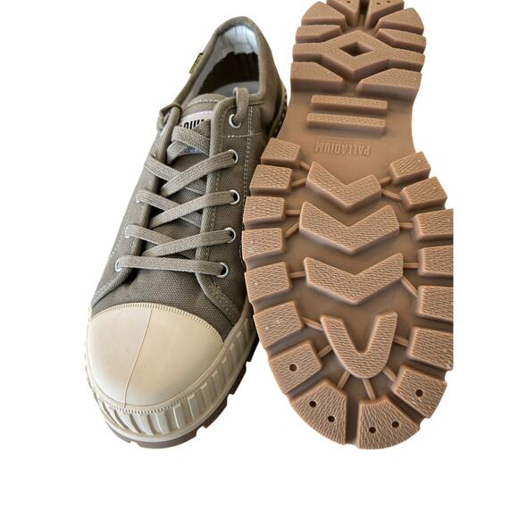 Palladium Pallashock OG Green Canvas Unisex Sneakers - Casual Iconic Style main image 6